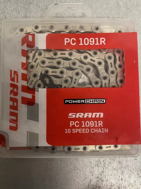 SRAM PC-1091r 10 Speed Chain with PowerLock