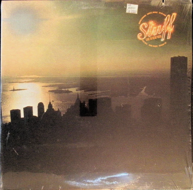 STUFF LIVE WARNER BROS. P10629W Japan OBI VINYL LP $5.50