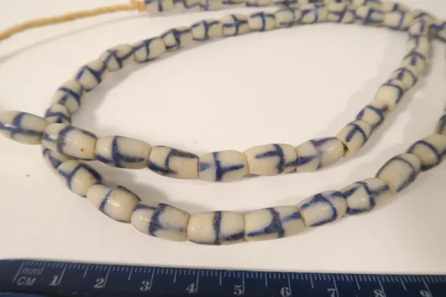 Glasperlen Pulverglas EL03 Krobo Powderglass Beads Ghana Trade beads Afrozip 3