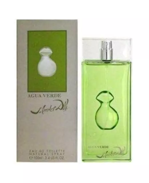 100ml Salvador Dali Agua Verde Eau de toilette Perfume mujer Women 3.3oz