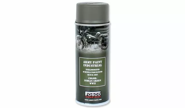 Bombe de Peinture WW2 - FOSCO - Indian Green WWII - 400ml