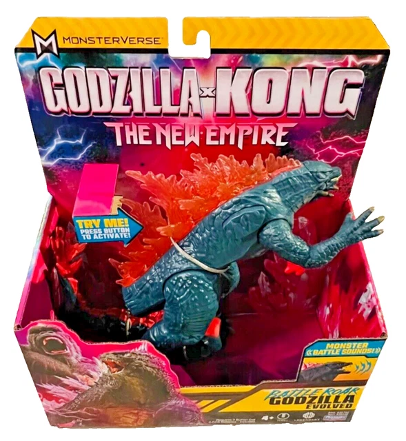 Figurine D'action Skar King - Godzilla X Kong : Le Nouvel Empire - Hauteur 17 Cm - Battle Roar