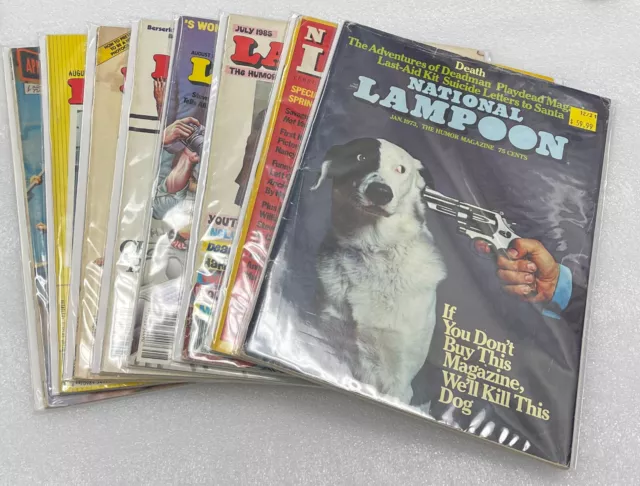 National Lampoon Magazines 1970-1998 - You Choose !!