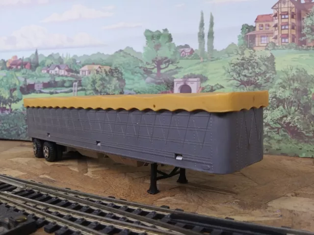 Ertl 1/64 Grain Truck Semi Trailer With Tarp