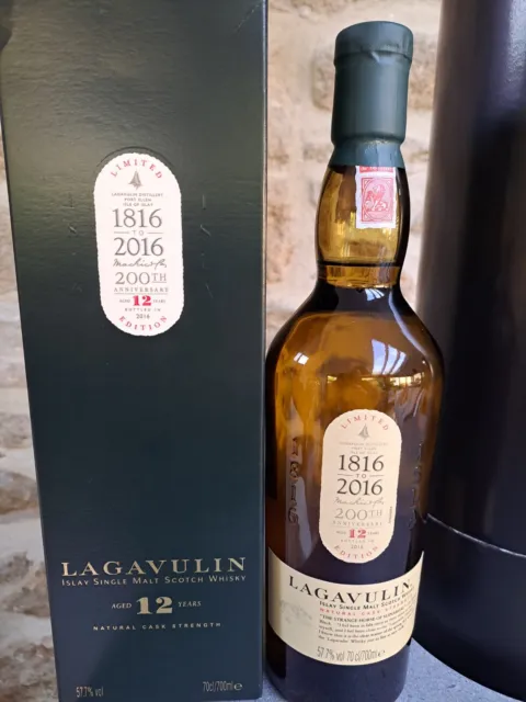 Whisky LAGAVULIN 12 Ans 2016. 200eme Anniversaire