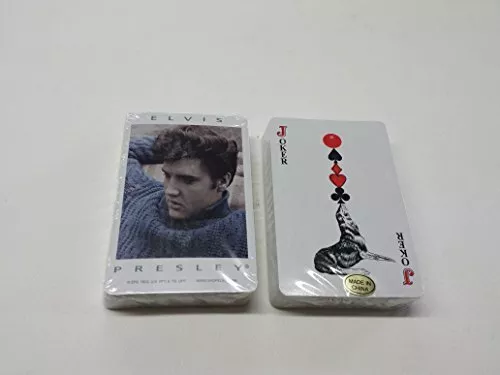 Elvis Presley Blue Sweater Playing Cards