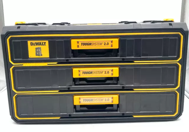 DeWalt DWST08330-1 Toughsystem Módulo Con 3 Cajones De Caja Herramientas