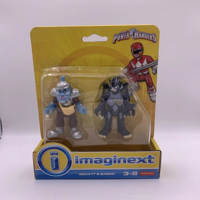 Power Rangers "Squatt & Baboo" Imaginext Action Figures Set