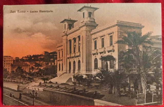 Cartolina San Remo Casino Municipale