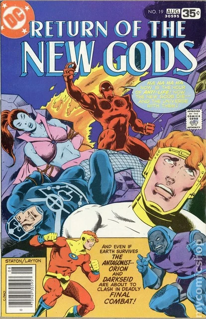 New Gods Mark Jewelers 19MJ VG 1978 Stock Image Low Grade