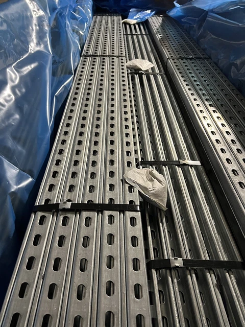 Strut Metal Channel Galvanized 12 Gauge, 10 Ft