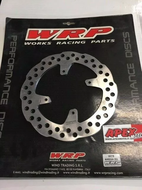 Wrp Disco Freno Anteriore Honda Crf 150  07/19 Wcb Ah024-22