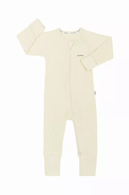 Bonds: Waffle Wondersuit - Sesame Seed (Size 0000)