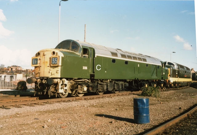BRITISH RAILWAY B.R Photograph - Class 40 40135 (D335) At Tyseley 05/09 ...