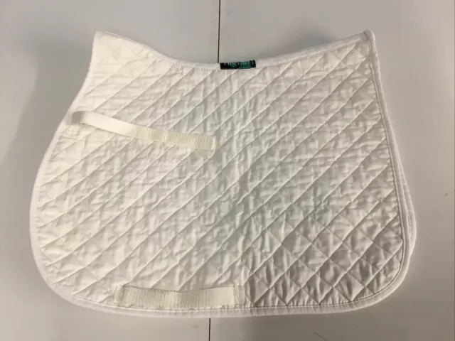 Nuumed Griffin  Saddlecloth ,Large, Hi-wither White .  (ref 263G)