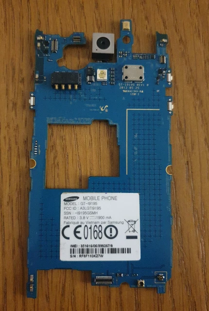 I9195 Motherboard Samsung S4 Mini Motherboard CARTE-MÈRE SAMSUNG