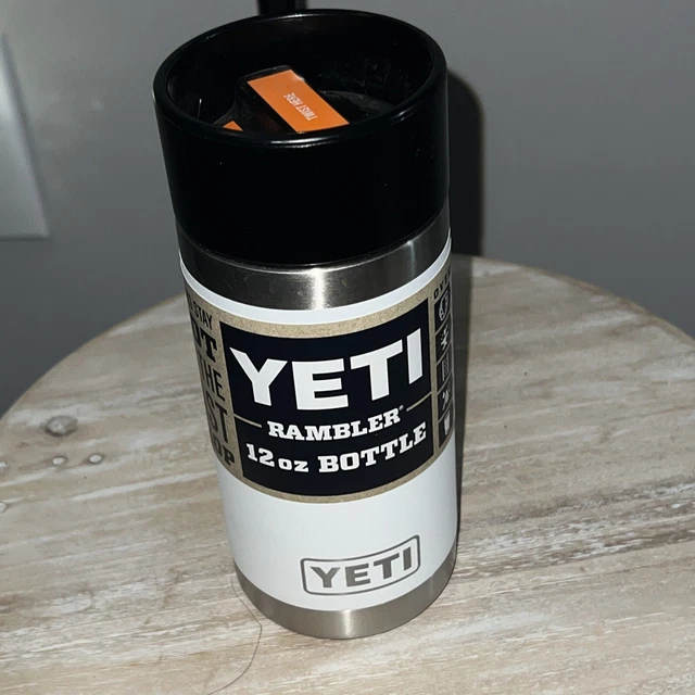 YETI RAMBLER 12 oz BottleHotshot Cap White 27.99 PicClick