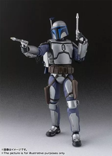 Star Wars SH Figuarts Bandai JANGO FETT Ep 2 AOTC Authentic US Seller