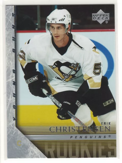 2005-06 Upper Deck Series 2 Erik Christensen Young Guns Rookie Card