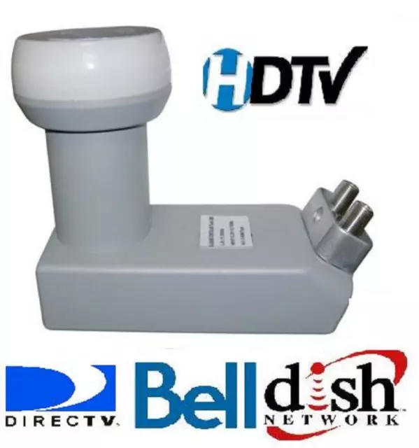 Dual Dss Circular Lnb Dish Network Bell Express Fta Dtv Lnbf Satellite