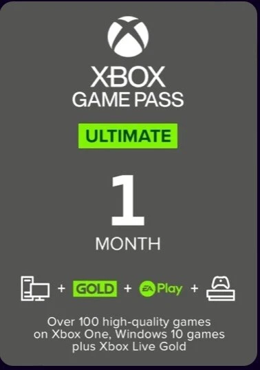 🎁Game Pass Ultimate One Month Code 🎁 🔥£5 Through PayPal Msg For Info🔥
