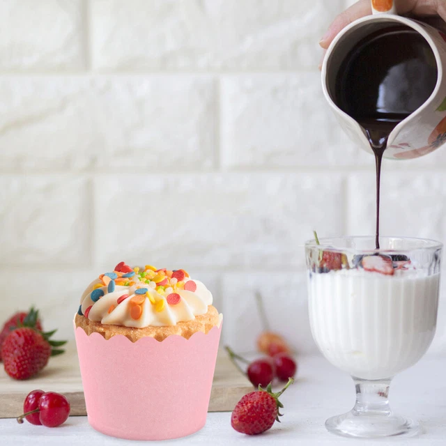 100 pz tazze da forno per cupcake fodere per torta muffin tazze da forno accessori da forno