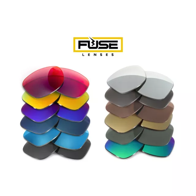 Fuse Lenses Replacement Lenses for Smith Optics Delano