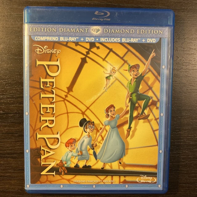 Diamond Edition DISNEY'S PETER PAN Blu-ray only (Blu-ray, Canadian Diamond Edition) no ...
