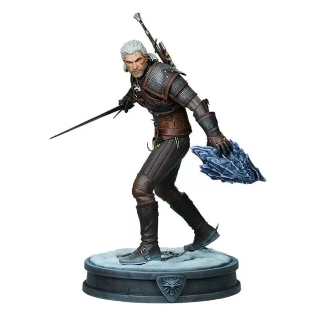 THE WITCHER 3 - Wild Hunt - Geralt Polystone Statue Sideshow 2