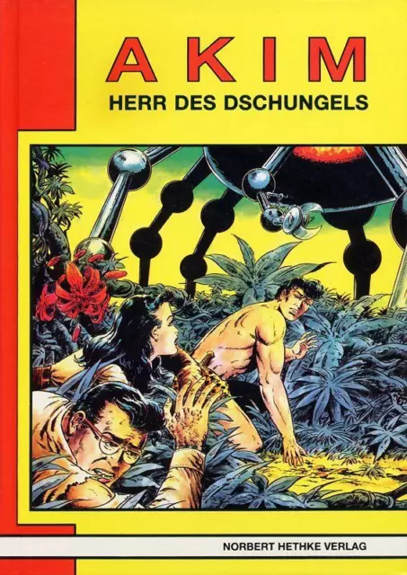 Akim  Buch Nr. 1 - 9    Hethke Verlag 1987       Tibor, Nick, Falk, Sigurd