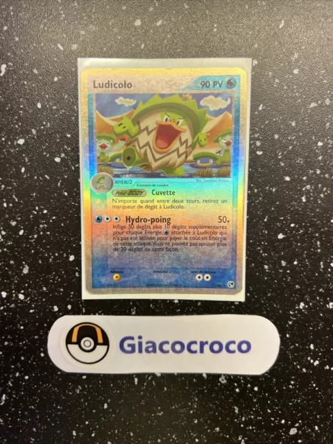 Rare Pokemon Ludicolo Card Reverse 7/100 Ex French Sandstorm Vf fr