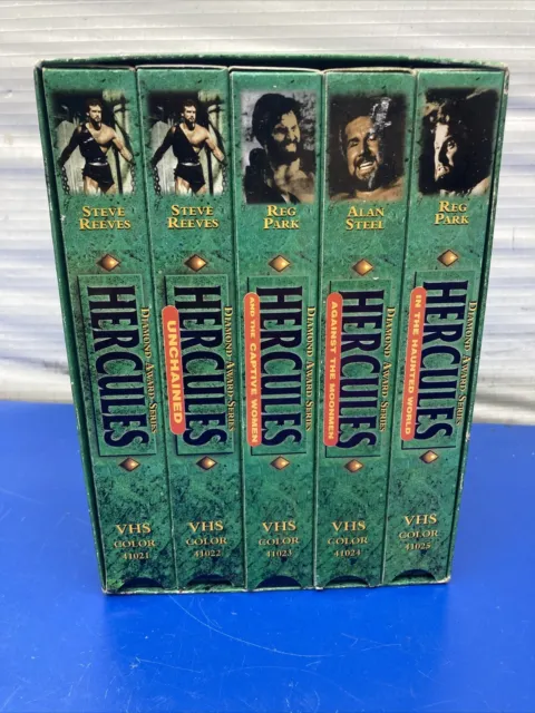 Hercules: Five Exciting Videos - VHS Tape - TV Show - 5 Tape Box Set 3