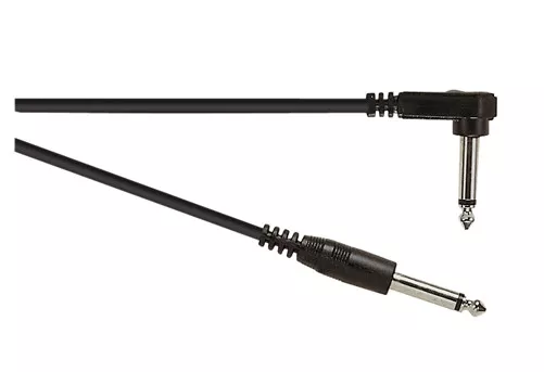 Plonge de guitare SOUNDLAB G031 - prise jack mono angle droit à prise jack - noir 3 m