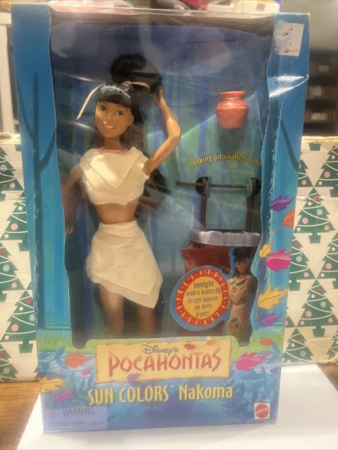 Pocahontas barbie doll 1995 deals