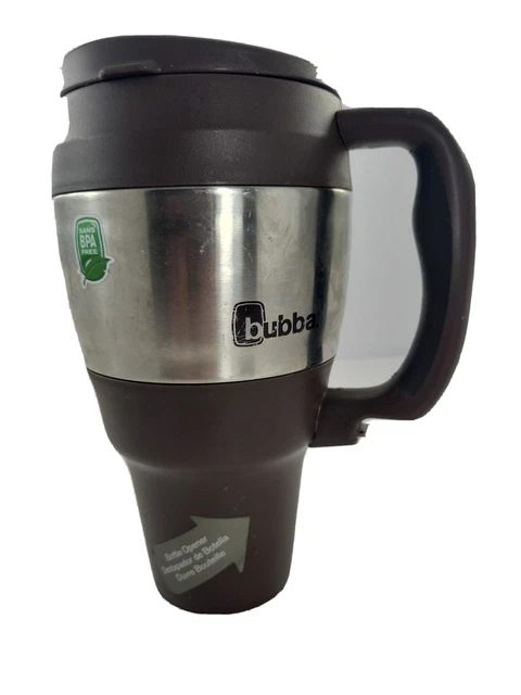 Bubba Insulated Thermos Travel Mug Hot Cold Coffee Tea 34oz Tumbler Cup Brown US