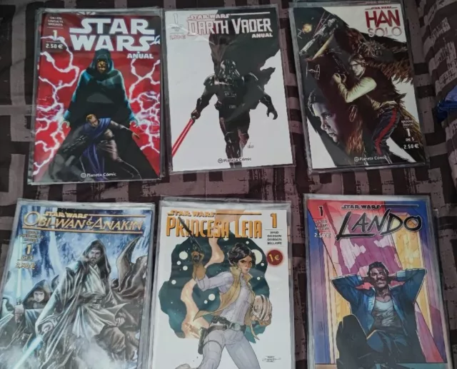 Pack Cómics Y Grapas Star Wars 3