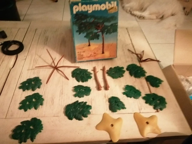 Boîte Playmobil Vintage 3548 - 2 Acacias - Accessoires Sapins