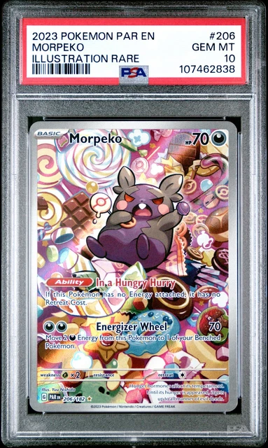 Paradox Rift 206 MORPEKO 2023 PARADOX Rift #206/182 Illustration Rare PSA 10 $200.00 ...