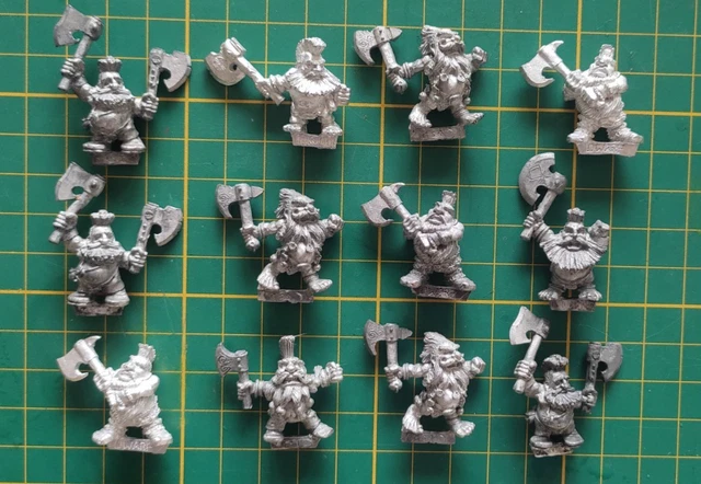 Warhammer Fantasy / 9th Age / AoS canon à flamme nain - métal - OOP - L2
