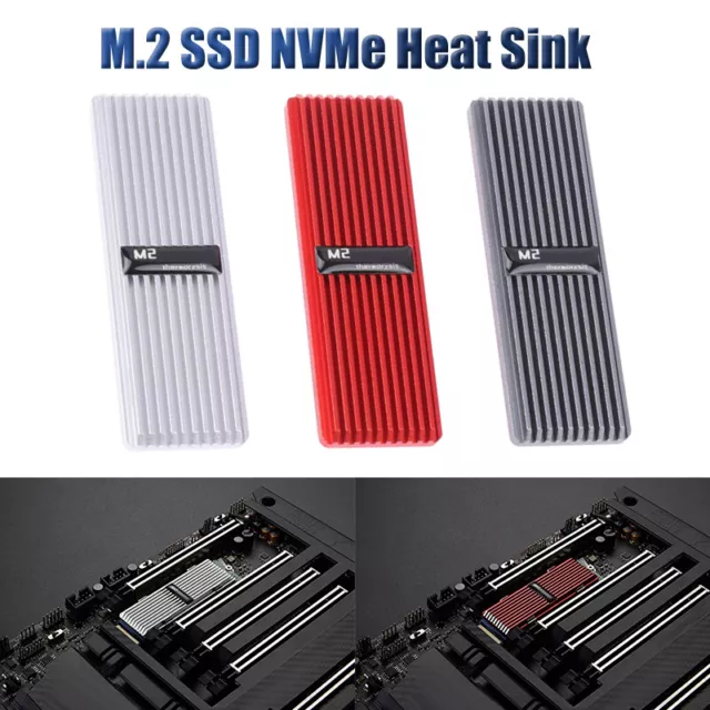 M.2 SSD NVME Kühlkörper Wärmeverteiler Kühler SSD Festkörper Festplattenkühler