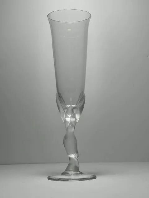 Igor Carl Faberge Crystal Champagne Flute