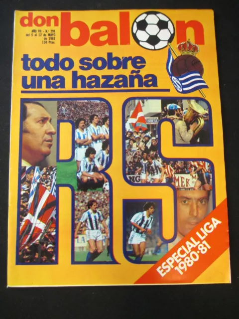 Pon una foto de tus primeros discos y te vas - Página 3 Don-Balon-291-Especial-Real-Sociedad-Futbol-Campeon