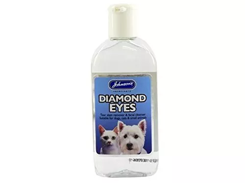 (2 Pack) JOHNSON'S Veterinario - Diamante Ojos (Lágrima Mancha/Facail Limpiador)