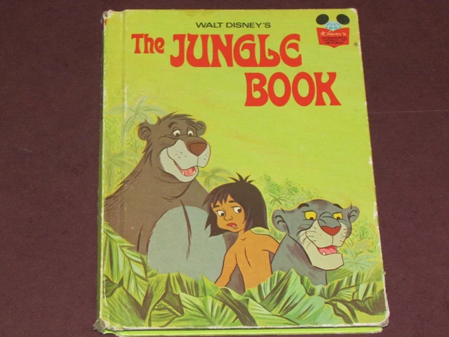 Jungle Book by Rudyard Kipling (1974, Hardcover)