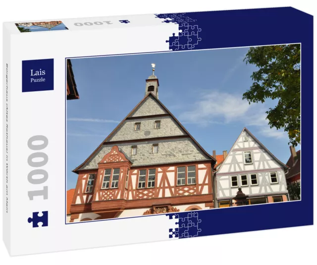 Lais Puzzle - Bürgerhaus (Altes Rathaus) in Wörth am Main - 1.000 Teile