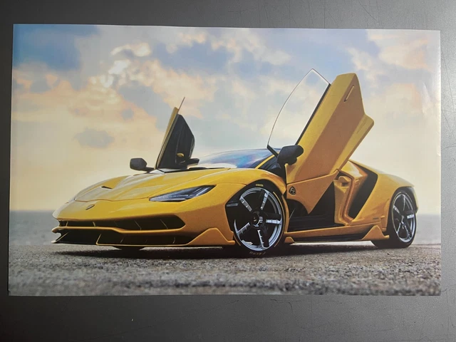 Lamborghini Aventador Coupe Picture, Print, Poster - RARE!! Awesome L@@K