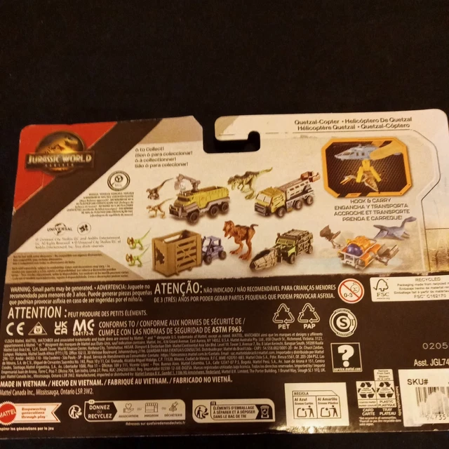 2025 MATCHBOX JURASSIC World Rebirth Quetzal Copter Quetzalcoatlus 
