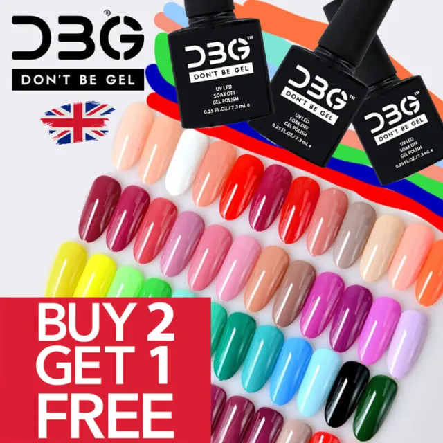 DBG Nail Gel Nail Polish UV LED Soak Off Nail Varnish Top Base Colour Nail Gels