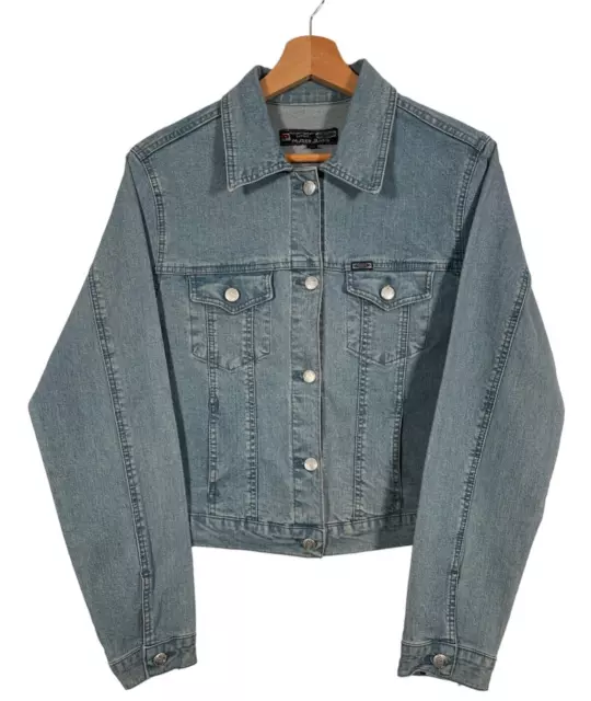 Amazon.com: [BLANKNYC] Girls Denim Jacket with Hood, Comfortable & Stylish  Coat, Be Like That, Large: Clothing, Shoes & Jewelry