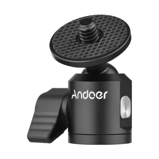 Ballhead   Tripod Ball Head Mount Alumnum Alloy T8Y4